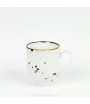 BOGUCICE ALUMINA COTTAGE WZÓR WHITE KUBEK DO KAWY/HERBATY 300 ML