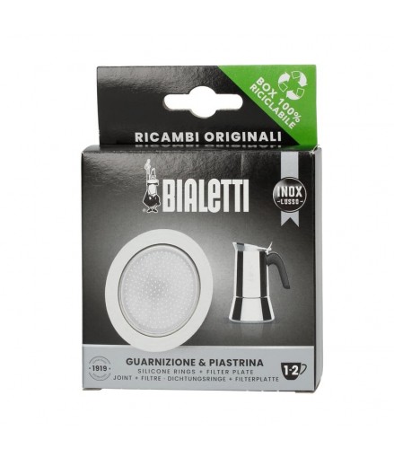 BIALETTI USZCZELKA Z SITKIEM DO KAWIARKI STALOWEJ 1-2TZ (FILIŻANEK ESPRESSO)