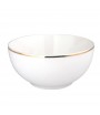 ALTOM BELLA MISKA SALATERKA 14 CM 520 ML ECRU ZŁOTA LINIA