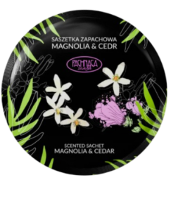 PACHNĄCA SZAFA SASZETKA ZAPACHOWA DO SZAFY MAGNOLIA I CEDR