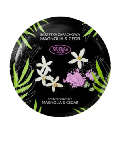 PACHNĄCA SZAFA SASZETKA ZAPACHOWA DO SZAFY MAGNOLIA I CEDR