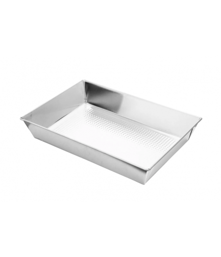 SNB Blacha do pieczenia 36 x 24,5 x 6 cm srebrna