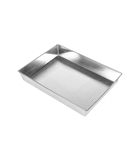 SNB Blacha do pieczenia 36 x 24,5 x 6 cm srebrna