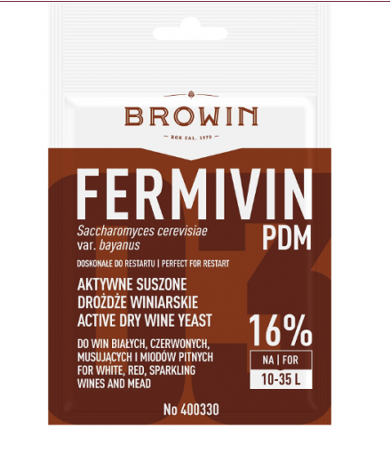 Browin Drożdże suszone Fermivin