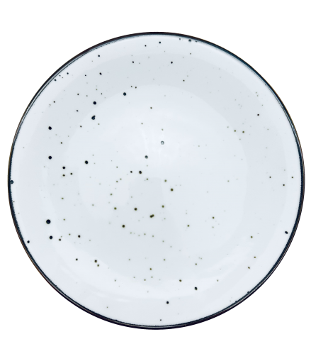 BOGUCICE ALUMINA COTTAGE WZÓR WHITE TALERZ GŁĘBOKI 22 CM