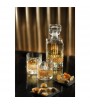 BOHEMIA ELEGANTE KOMPLET DO WHISKY KARAFKA I 6 SZKLANEK