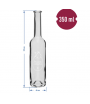 BROWIN BUTELKA DOMOWA NALEWKA Z KORKIEM 350 ML
