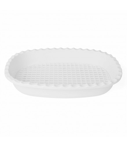 TADAR BIAŁA STOKROTKA MATA ANTYPOŚLIZGOWA DO SZUFLAD SZAFEK 30 X 150 CM