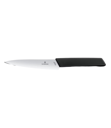 VICTORINOX SWISS MODERN NÓŻ DO CHLEBA I CIASTA 22 CM CZARNY