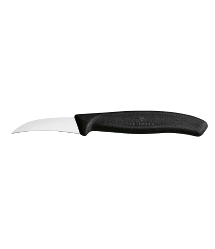 VICTORINOX SWISS CLASSIC COLOURS NÓŻ GŁADKI 10 CM CZARNY