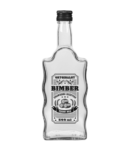 BROWIN BUTELKA KLASZTORNA Z ZAKRĘTKĄ 500 ML
