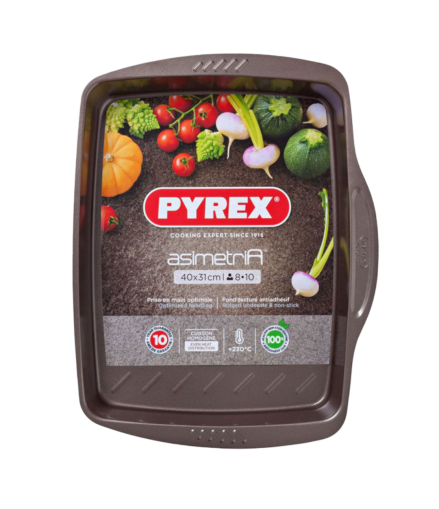 PYREX ASIMETRIA BLACHA DO PIZZY 32 CM