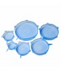 TADAR SILICO POKRYWKI SILIKONOWE 20 CM 15,5 CM 13,5 CM 11 CM 9 CM 6,5 CM BIAŁE