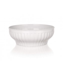 BANQUET PLASTIKOWA MISKA SAŁATKOWA 20 CM BIAŁA