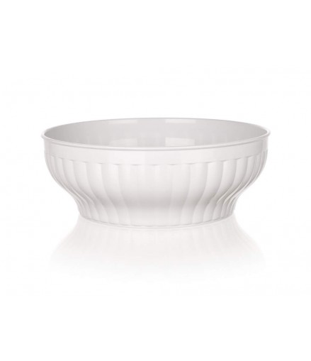 BANQUET PLASTIKOWA MISKA SAŁATKOWA 20 CM BIAŁA