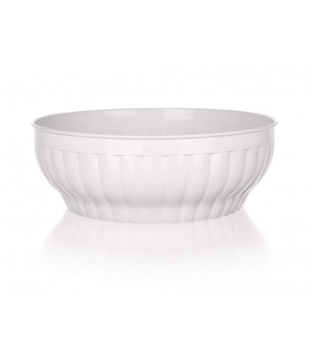 BANQUET PLASTIKOWA MISKA SAŁATKOWA 20 CM BIAŁA