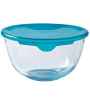 PYREX PREP & STORE SALATERKA ŻAROODPORNA Z POKRYWĄ 15 CM 700 ML
