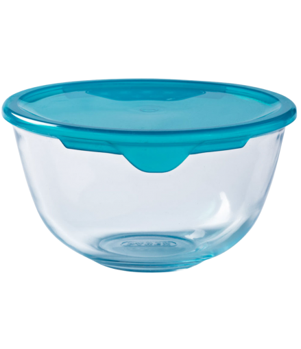 PYREX PREP & STORE SALATERKA ŻAROODPORNA Z POKRYWĄ 15 CM 700 ML