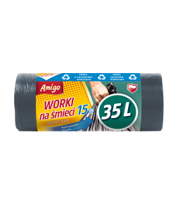 POLITAN AMIGO WORKI NA ŚMIECI 35 L 15 SZT.