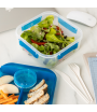 BRANQ LIDO LUNCHBOX Z PRZEGRÓDKAMI 1,6 L NIEBIESKI