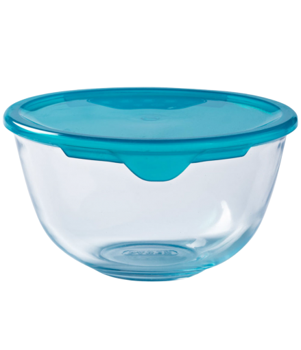 PYREX PREP & STORE SALATERKA ŻAROODPORNA Z POKRYWĄ 16 CM 1 L