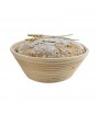 ORION KOSZYK RATTANOWY OKRĄGŁY DO WYRASTANIA CHLEBA 25 CM 1,5 KG