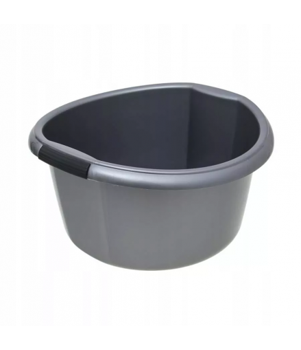 DELHAN STRONG MISKA STALOWA 24 CM