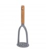 ALTOM TŁUCZEK DO ZIMNIAKÓW Z DREWNIANYM UCHWYTEM 26 CM SZARY