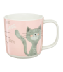 AMBITION PETS KOT BURY PORCELANOWY KUBEK 370 ML