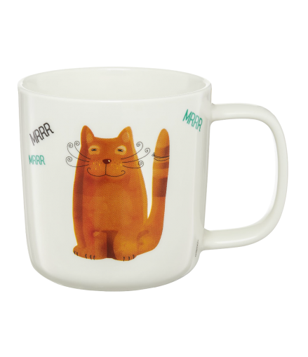 AMBITION PETS BRĄZOWY PIES KUBEK PORCELANOWY 370 ML