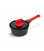ZWIEGER OBSIDIAN RONDEL Z POKRYWKĄ 16 CM