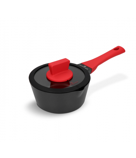 ZWIEGER OBSIDIAN RONDEL Z POKRYWKĄ 16 CM