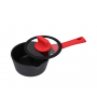 ZWIEGER OBSIDIAN RONDEL Z POKRYWKĄ 16 CM
