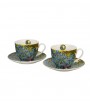 DUO IRISES INSPIRED BY VAN GOGH KPL. 2 FILIŻANEK ZE SPODKIEM 250 ML
