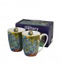 DUO CLASSIC IRISES INSPIRED BY VAN GOGH KPL. 2 KUBKÓW 360 ML