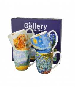 DUO CLASSIC INSPIRED BY VAN GOGH KPL. 4 KUBKÓW 360 ML