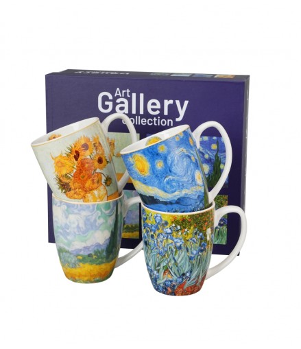 DUO CLASSIC INSPIRED BY VAN GOGH KPL. 4 KUBKÓW 360 ML