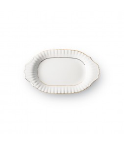 CHODZIEŻ IWONA PÓŁMISEK 24 CM WZÓR 014 ZŁOTY PASEK