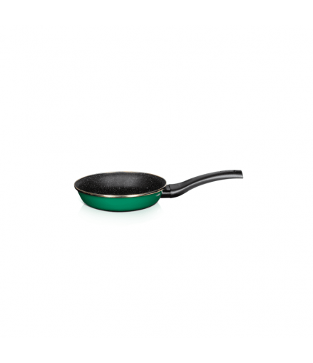 METALAC GREEN GRANIT INDUCTION PATELNIA EMALIOWANA 24 CM ZIELONA